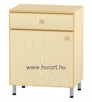 Téglalap asztal bükkfából<br>70x120 cm<br>46 cm magas