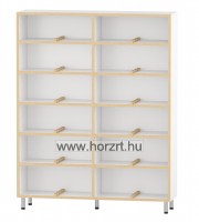 Ajtó -nagy Komfort gyermeköltözőhöz, 80,3x25,6 cm - íves, zöld