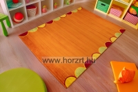 Szőnyeg közlekedés Zöld 80x150 cm  