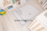 Zora egyszínű szőnyeg Kiwizöld 80x150 cm