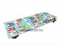 Rekeszes Törölköző- és pohártartó, 7 fő részére - fehér hátlappal