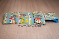 Magasított Óvodai Fektetőágy, sárga - 133x58x15 cm