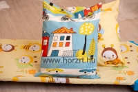 Szivacs bölcsődei fektetőágyra-cipzáras huzattal 2cm vastag