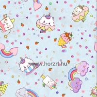 Abrosz 80x80 cm egyszínű pamutvászon - halvány szín, Vanília, Barack