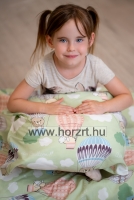 Puhasarok óriás - mesepárna, zöld 24 hó+