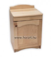 Trapéz asztal, állítható asztallábbal<br>112x53 cm<br>52-58 cm-es asztallábbal
