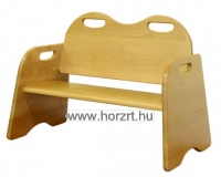 Felakasztható gyerek fésű, sárga
