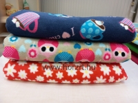 Polár takaró - baglyos, 90x140 cm