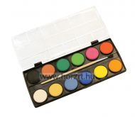 Vízfesték, 12 színű