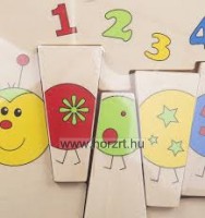 Tanulj számolni a hernyóval! - Puzzle