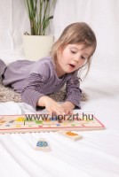 Tanulj számolni a hernyóval! - Puzzle