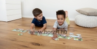 Padló puzzle-Erdő felfedezése