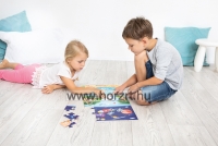 Padló puzzle-Tenger és világűr között