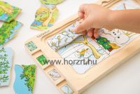 Négy Évszak Rétegpuzzle
