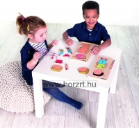 Ismerd meg a tested-lány rétegpuzzle