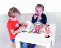 Ismerd meg a tested-fiú rétegpuzzle