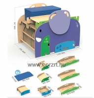 Szórakoztató mászócentrum - 24 hó+