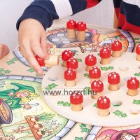 Boszorkánykonyha memória - forgatható gombatáblával