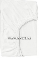 Gumis lepedő rácsos kiságyhoz - fehér