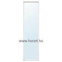 Keretes tükör, biztonsági fóliával 40x150 cm, fehér