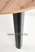 Ádám bővíthető asztal - tölgy fekete
