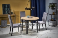 Ádám bővíthető asztal - tölgy fekete