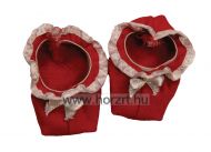 Babaruha - Masnis babacipő - 37-40 cm-es babákra