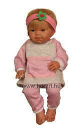 Babaruha - Szabadidős együttes, lányos, 37-50 cm-es babákra