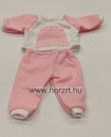 Babaruha - Szabadidős együttes, lányos, kicsi, 24-31 cm-es babákra