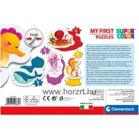 Első puzzle - Tengeri állatok<br>24 hó+