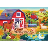 Puzzle 2x20 darabos -<br>Farm világa