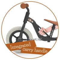 Tanulóbicikli, fekete-barna  24 hó+