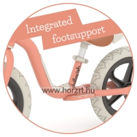 Tanulóbicikli, 12-es kerékkel - lazacszín 24 hó+