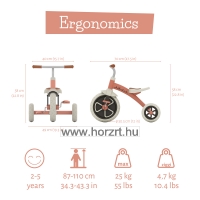 Tricikli, lazacszínű 24 hó+