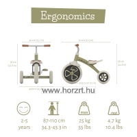 Tricikli, zöld 24 hó+