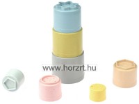 Dantoy BIOműanyag Toronyépítő - cukornádból 12 hó+