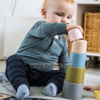 Dantoy BIOműanyag Toronyépítő - cukornádból 12 hó+