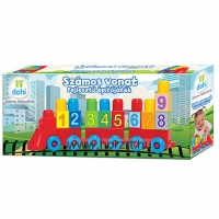 Számos vonat fejlesztő építőjáték