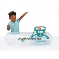 Úszó kosárlabda állvány érzékelő labdákkal