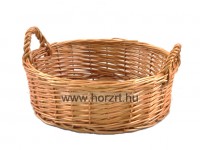 Kenyereskosár,kerek,füles
