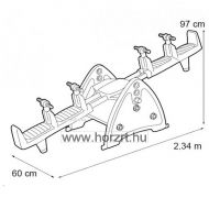 FEBER Mérleghinta, 4 személyes