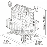 FEBER Lombkorona házikó
