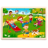 Puzzle 4 évszak,<br>4 darabos szett 24 hó+