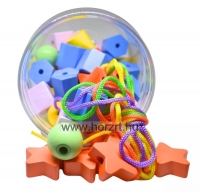 Óriás gyöngyfűző,<br>120 darabos