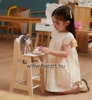 Etetőszék játékbabáknak 12 hó+