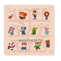 Kétoldalas útvesztő-farmos