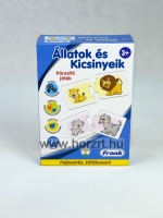 Állatok és kicsinyeik - párosító játék