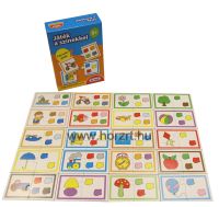 Játék a színekkel - párosító játék