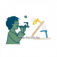 Lebegő labda légzéstechnika fejlesztő játék