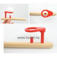 Lebegő labda légzéstechnika fejlesztő játék